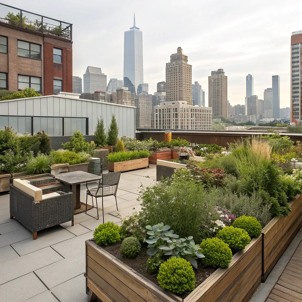 Guide for rooftop garden designs in the city